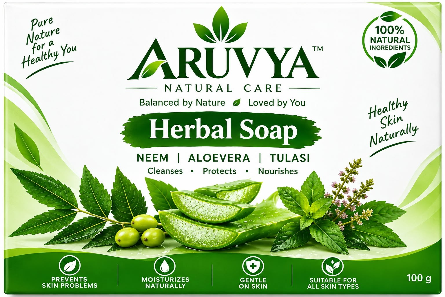 Aruvya Herbal Soap product
